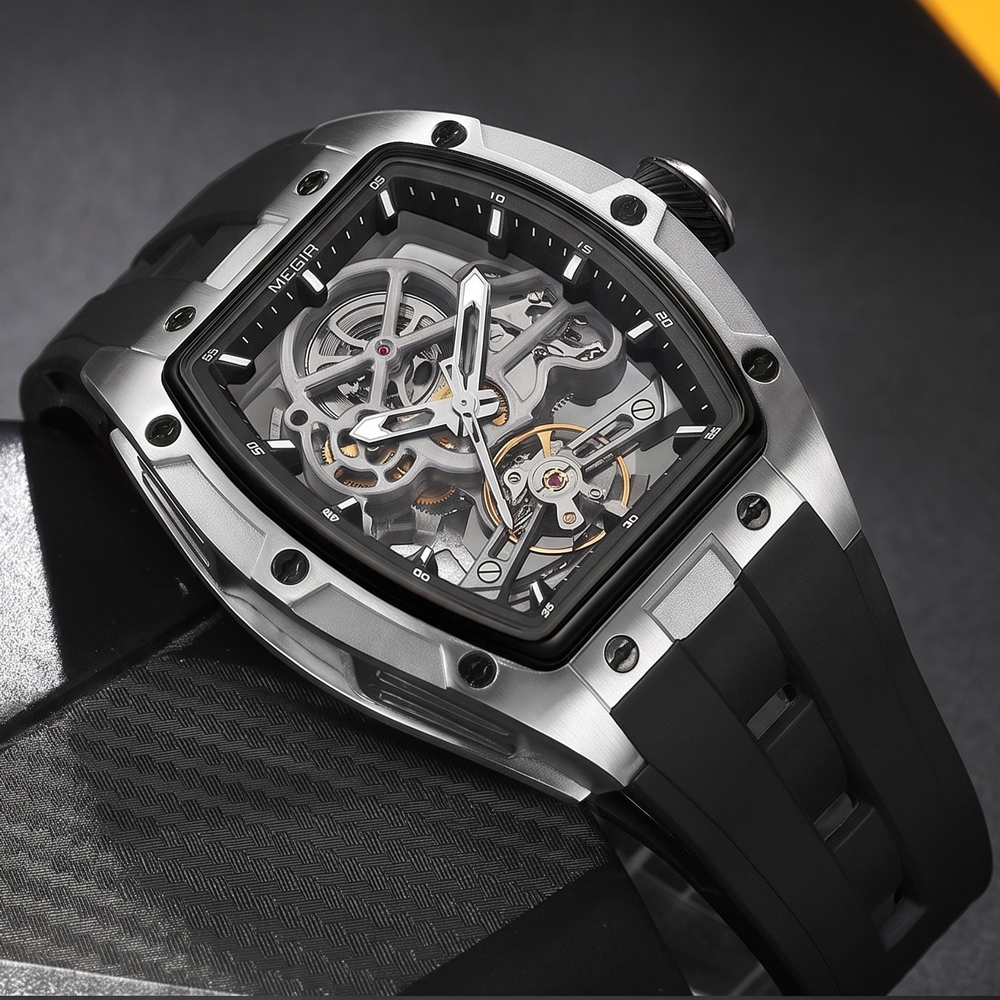 MEGIR แฟชั่นกรณีโลหะผสมผู้ชายน - Seiko Watch Presage บทวิจารณ์และราคา