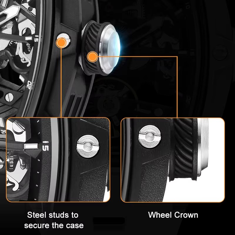 MEGIR แฟชั่นกรณีโลหะผสมผู้ชายน - Seiko Watch Presage บทวิจารณ์และราคา
