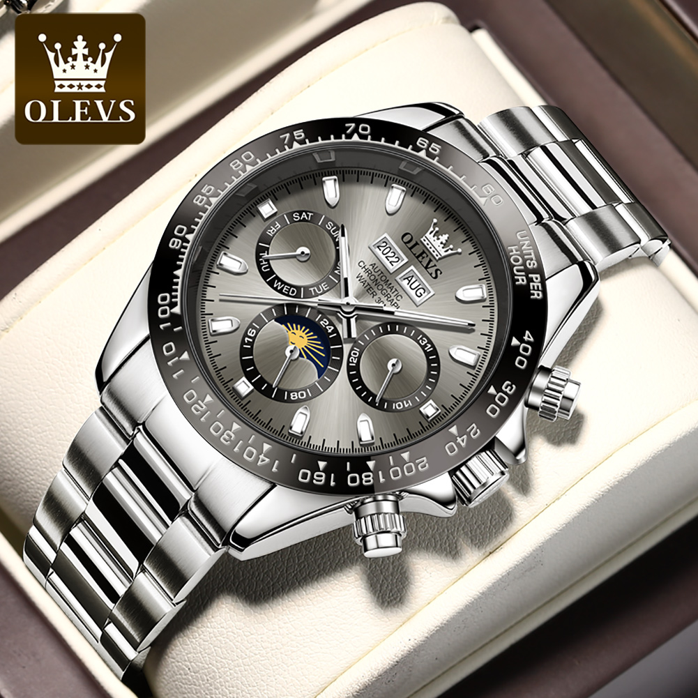 OLEVS 6654 Luxury Mens นาฬิกา  - Seiko Watch Presage บทวิจารณ์และราคา
